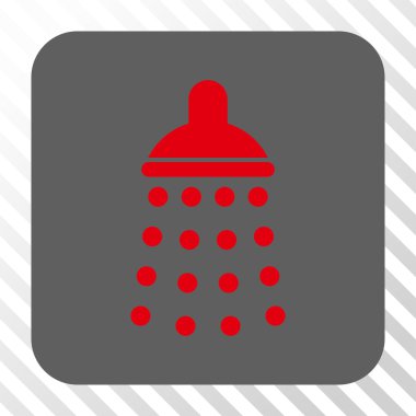 Duş yuvarlak kare düğme