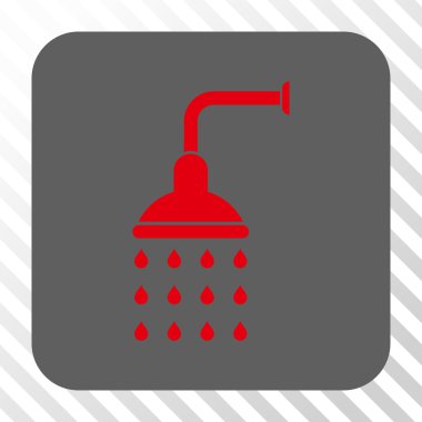 Duş yuvarlak kare düğme