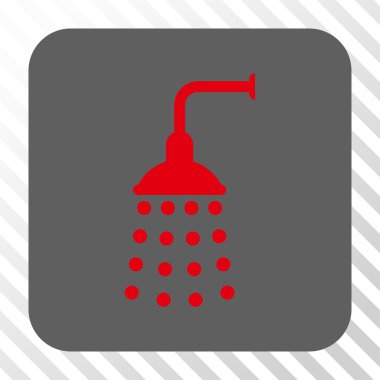 Duş yuvarlak kare düğme