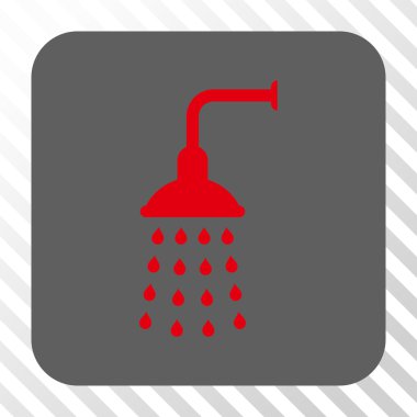 Duş yuvarlak kare düğme