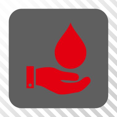 Su Servisi yuvarlak kare düğme