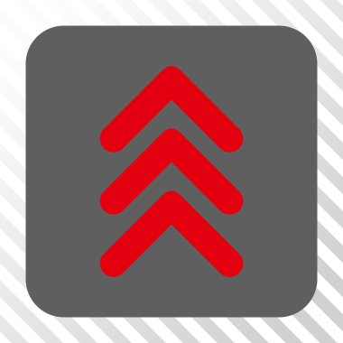 Yuvarlatılmış Kare düğmesini yukarı çift ok ucu