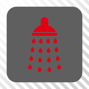 Duş yuvarlak kare düğme