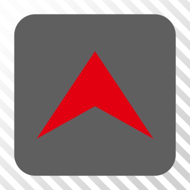 Yuvarlatılmış Kare düğmesini yukarı ok ucu