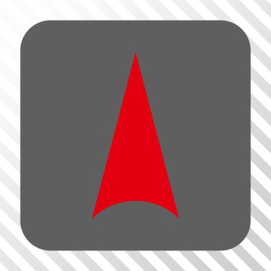 Yuvarlatılmış Kare düğmesini yukarı ok ucu