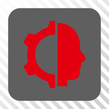 Cyborg dişli yuvarlak kare düğme