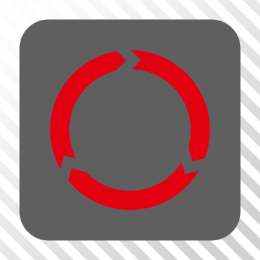 Döndürme yuvarlak kare düğme