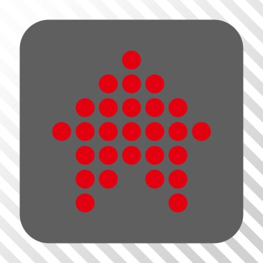 Yuvarlatılmış Kare düğmesini yukarı noktalı ok