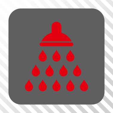 Duş yuvarlak kare düğme