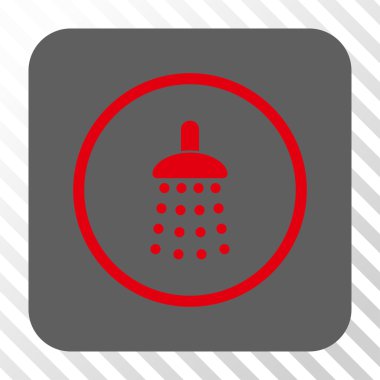 Duş yuvarlak kare düğme