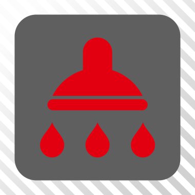 Duş yuvarlak kare düğme