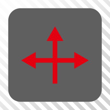 Kavşak yön yuvarlak kare düğme