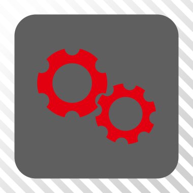 Gears'ı yuvarlak kare düğme