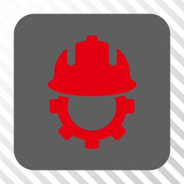 Geliştirme kask yuvarlak kare düğme