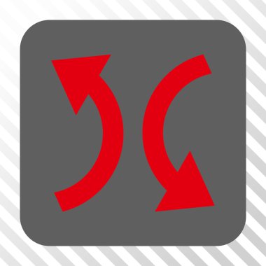 Exchange okları yuvarlak kare düğme