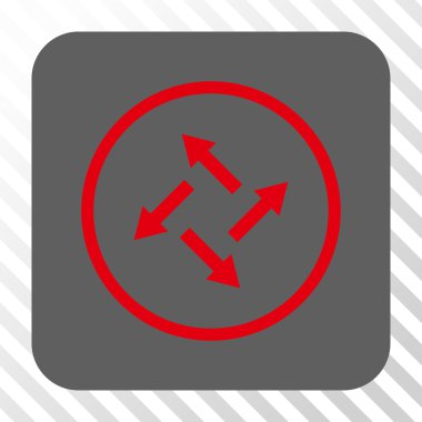 Santrifüj okları yuvarlak kare düğme