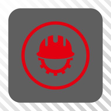 Geliştirme Hardhat yuvarlak kare düğme