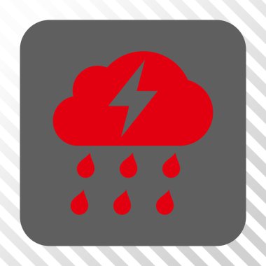 Fırtına yuvarlak kare düğme