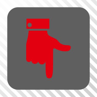 El işaretçisi yuvarlatılmış kare düğmesini basılı