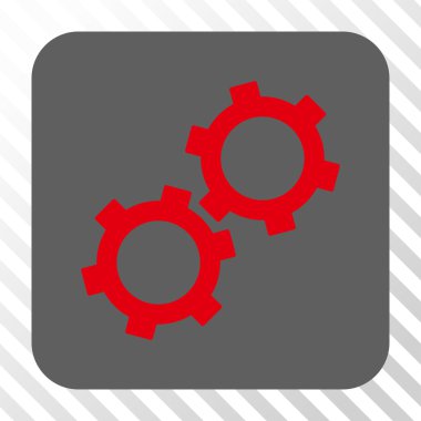 Gears'ı yuvarlak kare düğme