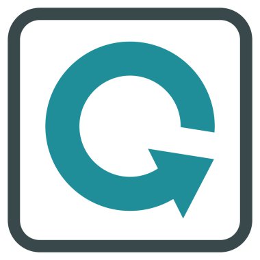 Bir çerçeve içinde CCW vektör simge döndürmek