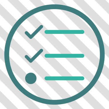 Denetim listesi vektör simgesi