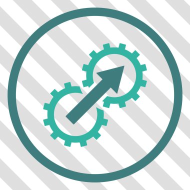 Dişli Tümleştirme vektör simgesi