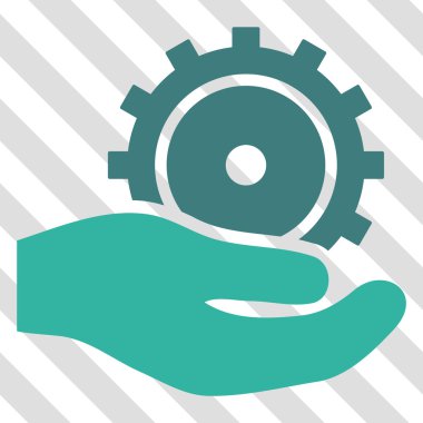 Geliştirme hizmeti vektör simgesi