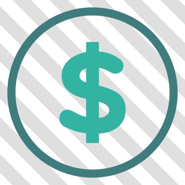 Doları vektör simgesi