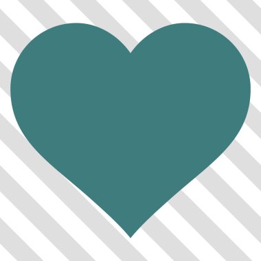 Aşk kalp vektör simgesi