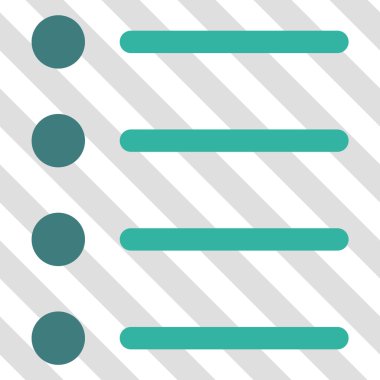 Öğeleri vektör simgesi