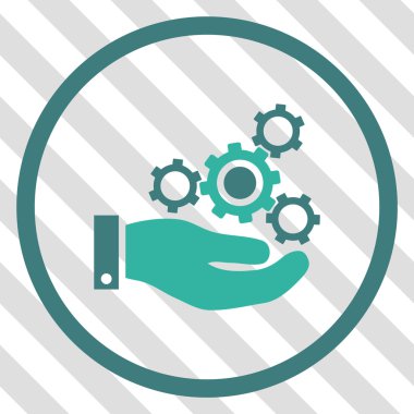 Mekanik Servisi vektör simgesi