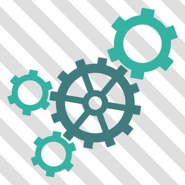 Mekanizması vektör simgesi