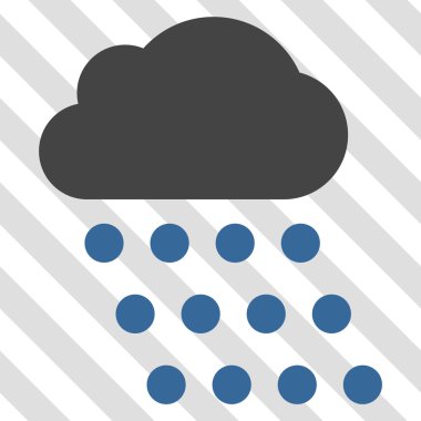 yağmur bulutu vektör simgesi