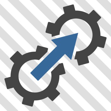 Dişli Tümleştirme vektör simgesi