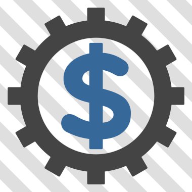 Finans sektöründe vektör simgesi