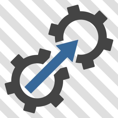 Dişli Tümleştirme vektör simgesi