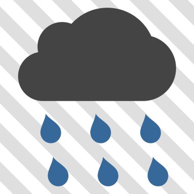 yağmur bulutu vektör simgesi