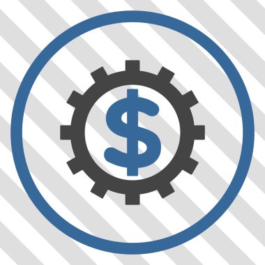 Finans sektöründe vektör simgesi