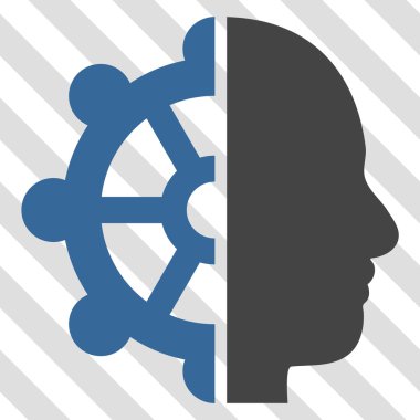 Akıl vektör simgesi