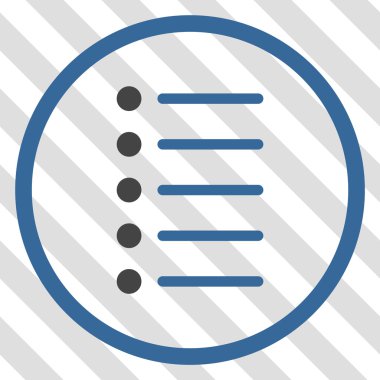 Öğeleri vektör simgesi