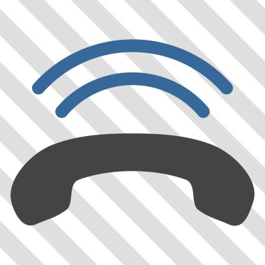 Telefon zil vektör simgesi