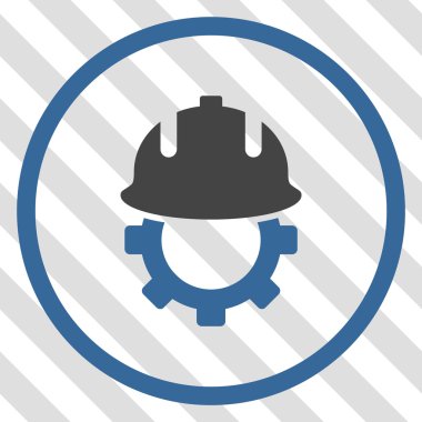 Geliştirme kask vektör simgesi