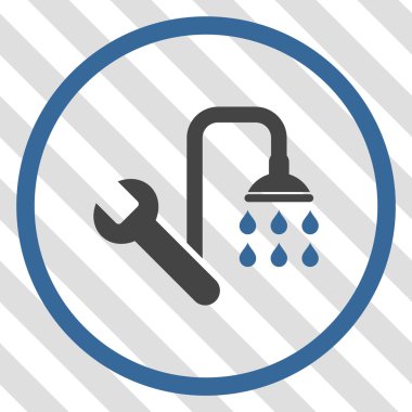 Sıhhi tesisat vektör simgesi