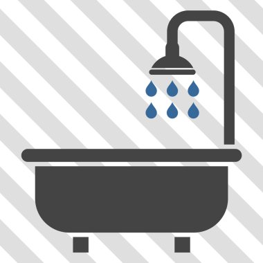 Duş Banyo vektör simgesi