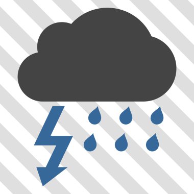 Fırtına vektör simgesi