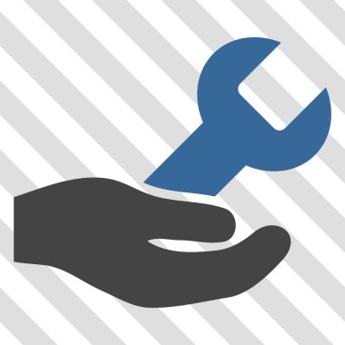 Servis vektör simgesini onar