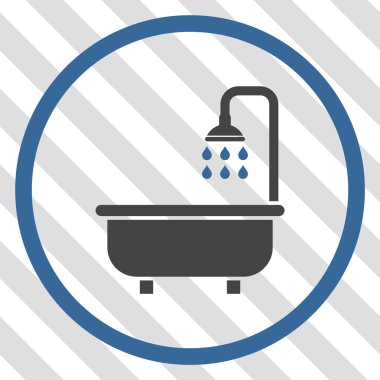 Duş Banyo vektör simgesi