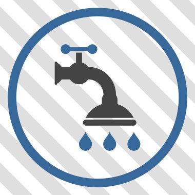 Duş musluk vektör simgesi