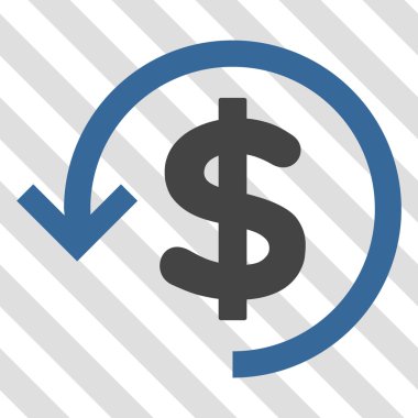 Geri ödeme vektör simgesi